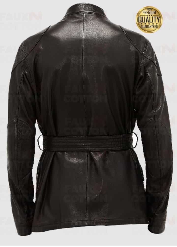 Trialmaster Panther 2.0 Black Leather Jacket